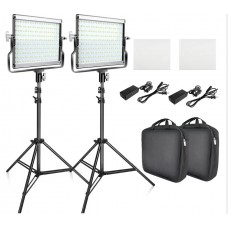 Светодиодный прибор Samtian L4500 Bi-Color (комплект из двух приборов с двумя стойками) Светодиодный прибор Samtian L4500 Bi-Color (комплект из двух приборов с двумя стойками)