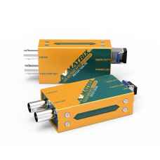 Волоконно-оптический удлинитель AVMATRIX 12G-SDI Fiber Optic Extender Transmitter/Receiver Set (FE1121-12G)