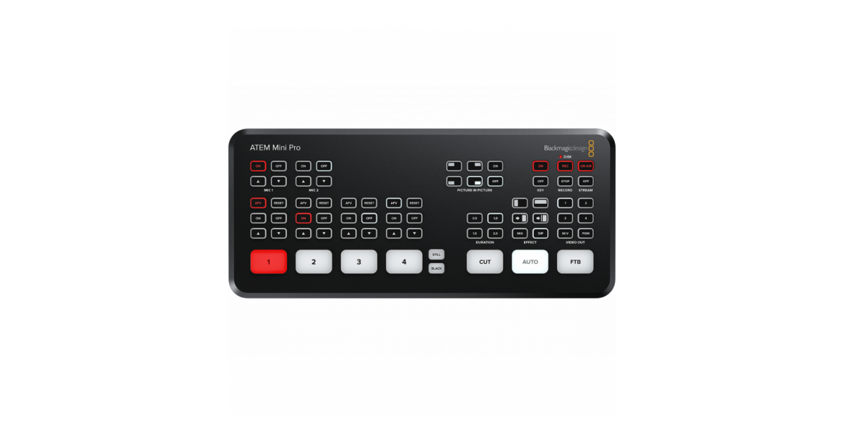 Видеомикшер Blackmagic ATEM Mini Pro- взять в аренду недорого.