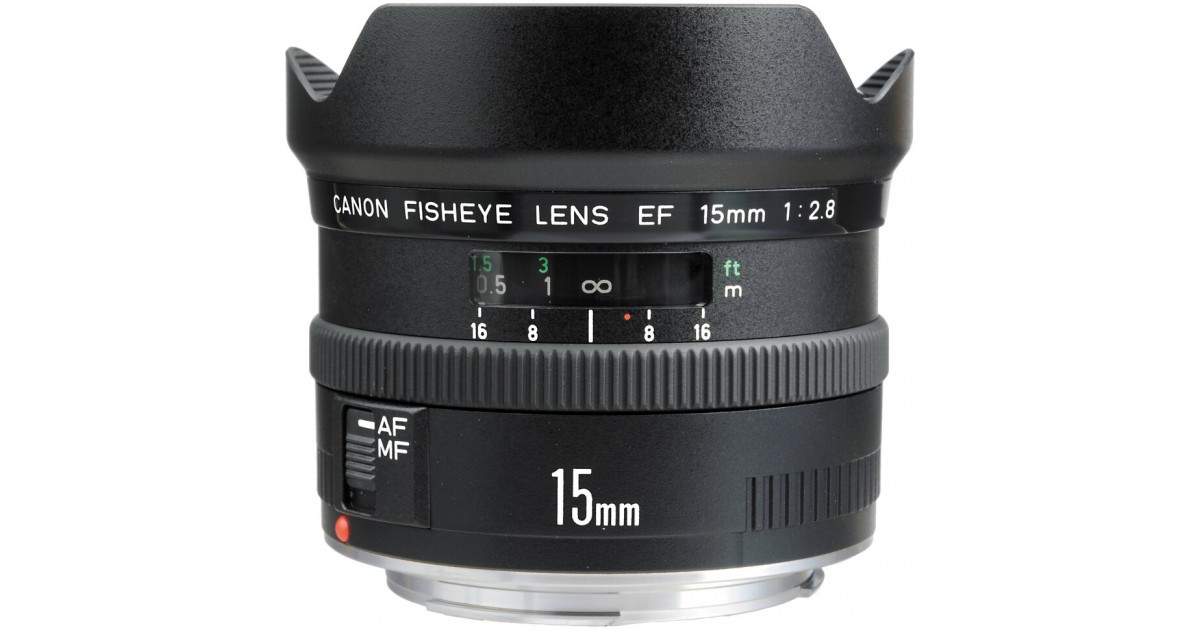 Объектив Canon 15 f/2.8 Fisheye (EF)- взять в аренду недорого.