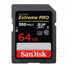 Карта памяти SanDisk Extreme Pro SDXC UHS-II 64GB 300Mb\s