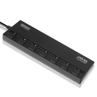 Коммутатор Ginzzu GR-388UAB 7x USB 2.0/3.0
