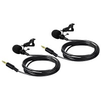 Петличный проводной микрофон Hollyland Professional Omnidirectional Lavalier DUO
