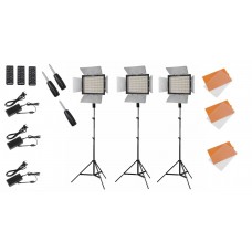 Комплект из трех светодиодных панелей YongNuo YN-600L II (Bi-Color)