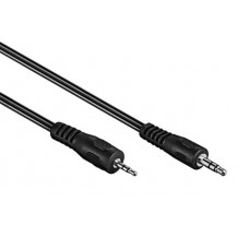 Аудиокабель miniJack (М) - microJack (М) stereo 0,5 метра 