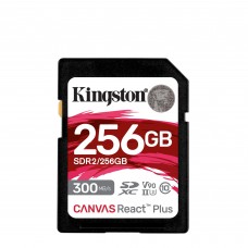 Карта Памяти Kingston SDXC V90 UHS-II 256GB (300/260 Mb/s) Canvas React Plus