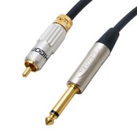 Аудиокабель Jack (M) mono - RCA (M) 3 метра