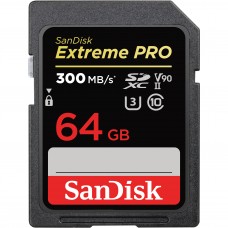 Карта памяти SanDisk Extreme Pro SDXC UHS-II V90 64GB 300Mb\s Карта памяти SanDisk Extreme Pro SDXC UHS-II V90 64GB 300Mb\s