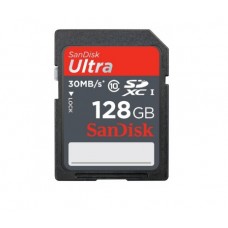 Карта памяти SanDisk SDXC Ultra Class 10 UHS-1 128Gb 30 Mb/s