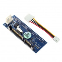 Адаптер-плата IDE в SATA 3.5", кабель 4-жжильный, кофр.