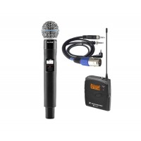 Радиомикрофонная система Shure QLXD2L51 + Sennheiser EW 100 G3 