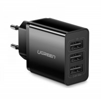 Сетевое зарядное устройство Ugreen 3-port USB 3.1A/15.5W