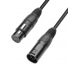 Кабель XLR 5-Pin (M) - XLR 5-Pin (F) 1,5 метра