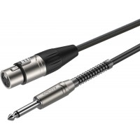 Кабель Jack (M) mono - XLR (F) 0,5 метра