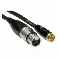 Кабель RCA (M) - XLR (F) 1,5 метра